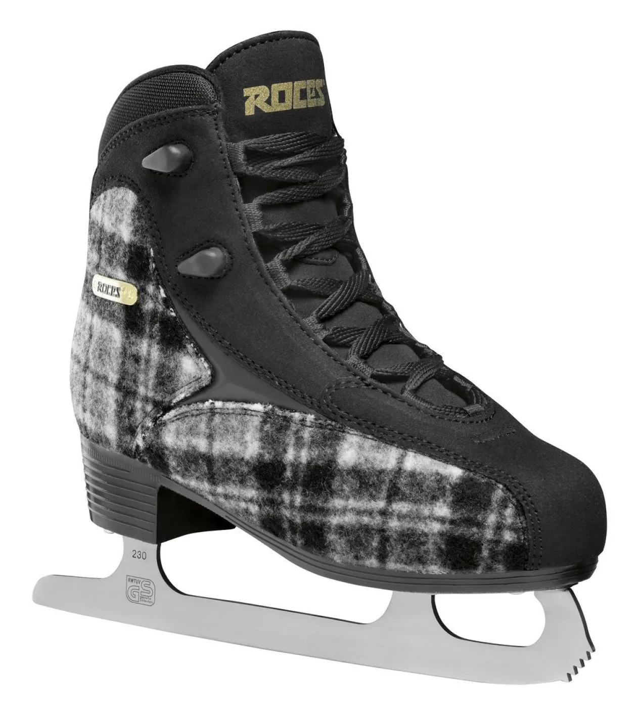 Roces Ice Skate-Mod. Highlands Black-White