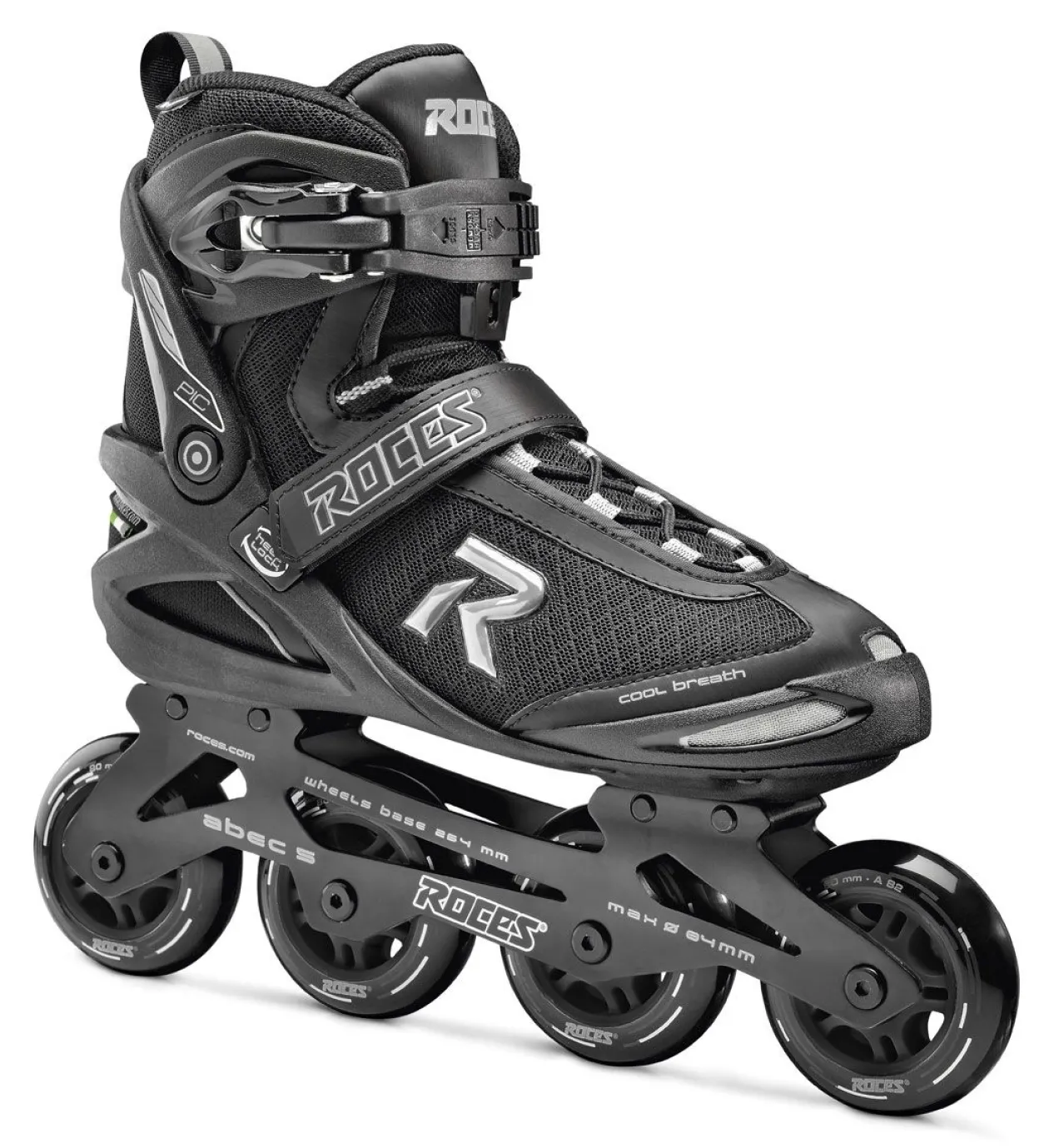 Roces Inline Skate Pic Black-Silver