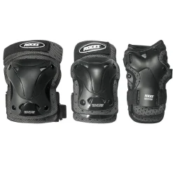 Roces Protectors-Mod. Ventilated Pack: Wristguards, Elbow Pads And Knee Pads