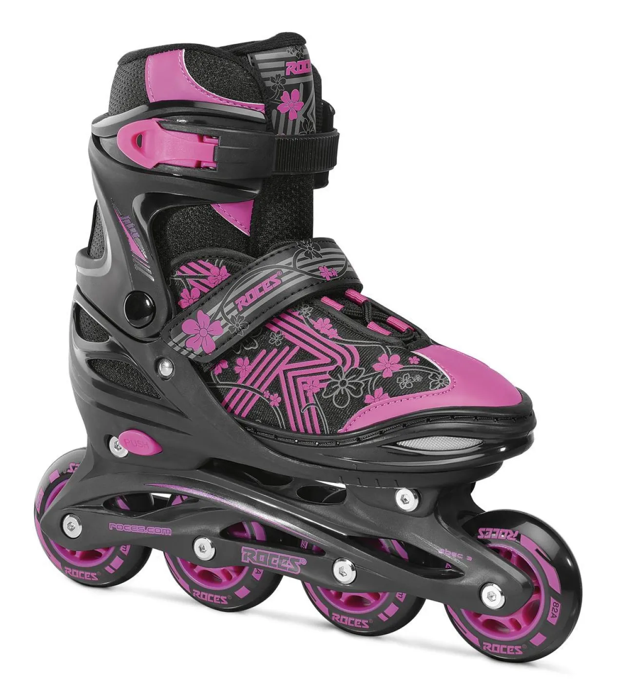 Roces The Adjustable Inline Skate Jokey 3.0 Girl Black-Pink