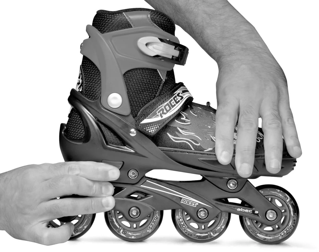 Roces The Adjustable Inline Skate Jokey 3.0 Boy Black-Lime